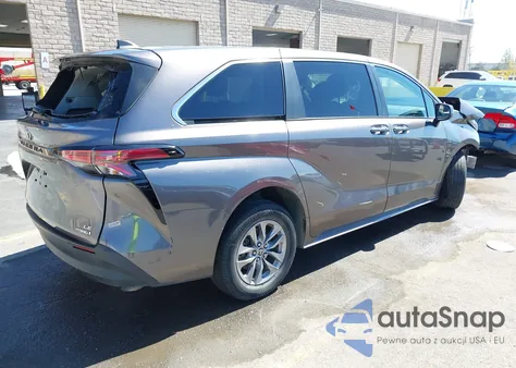2022 Toyota Sienna Le из США, поврежденный, VIN 5TDKRKEC3NS097101